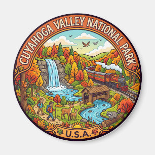 Imán Parque Nacional Cuyahoga Valley EE. UU.