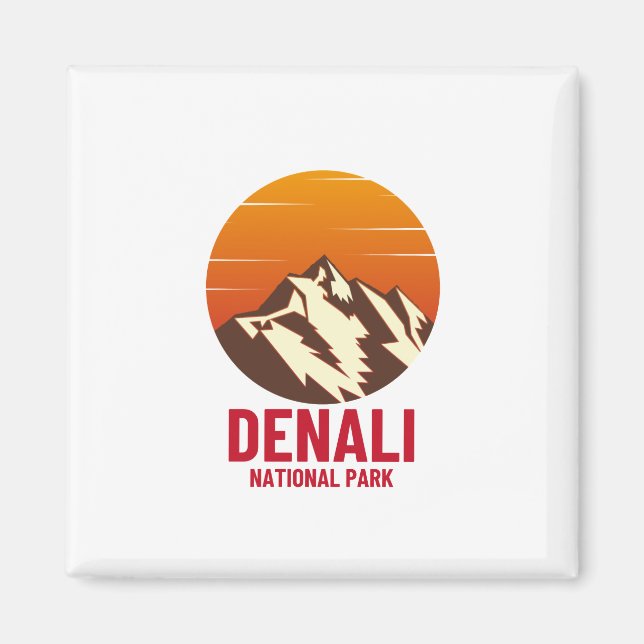 IMÁN PARQUE NACIONAL DE DENALI (Frente)
