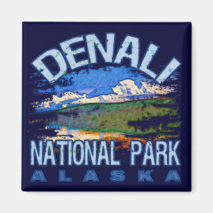 Imán Parque nacional de Denali, Alaska
