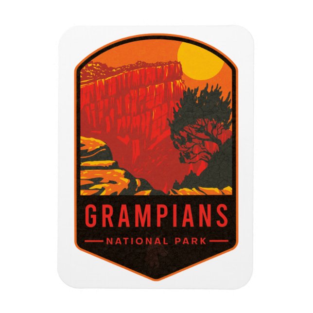 Imán Parque nacional de Grampians (Vertical)