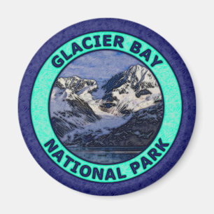 Imán Parque nacional de la Bahía del Glaciar
