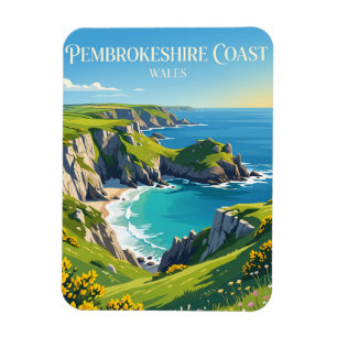 Imán Parque Nacional de la Costa de Pembrokeshire Reino