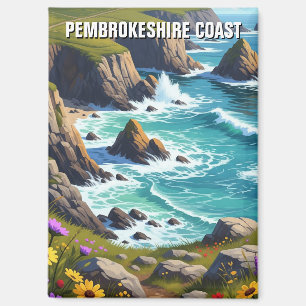 Imán Parque nacional de la costa de Pembrokeshire Wales