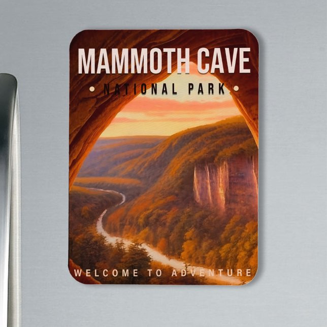 Imán Parque nacional de la Cueva Mammoth (Subido por el creador)