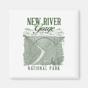 Imán Parque nacional de la Garganta del Río Nuevo Parqu