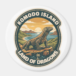Imán Parque Nacional de la Isla de Komodo Indonesia vin