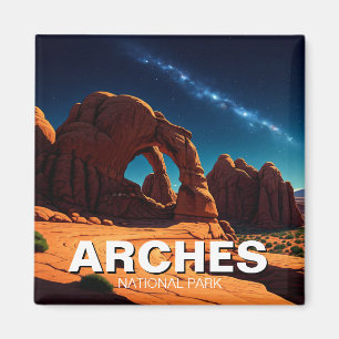 Imán Parque nacional de las Arcas Estrellas Moab Utah