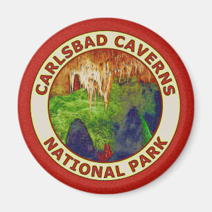 Imán Parque nacional de las cavernas de Carlsbad