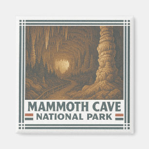 Imán Parque nacional de las Cuevas Mammoth