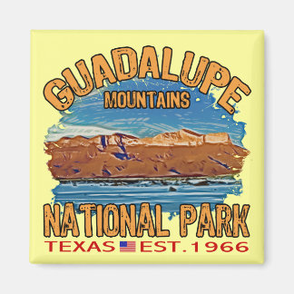 Imán Parque nacional de las Montañas Guadalupe