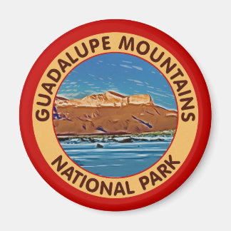 Imán Parque nacional de las Montañas Guadalupe, Texas