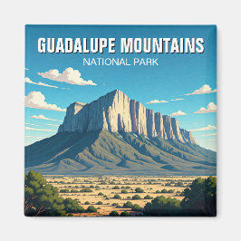 Imán Parque nacional de las Montañas Guadalupe Viajes