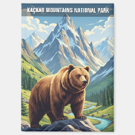 Imán Parque nacional de las montañas Kaçkar Turquía