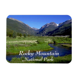 Imán Parque nacional de las Montañas Rocosas