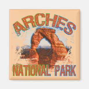 Imán Parque nacional de los arcos