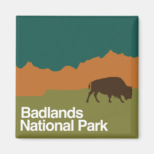 Imán Parque nacional de los Badlands