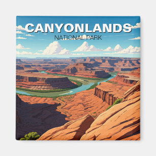 Imán Parque nacional de los Cañones de Moab Utah