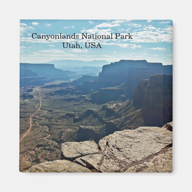 Imán Parque nacional de los Canyonlands Viajes de Utah  (Frente)