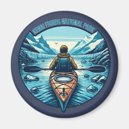 Imán Parque nacional de los fiordos de Kenai