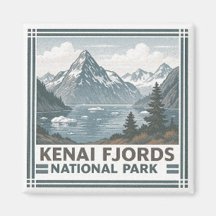 Imán Parque nacional de los fiordos de Kenai