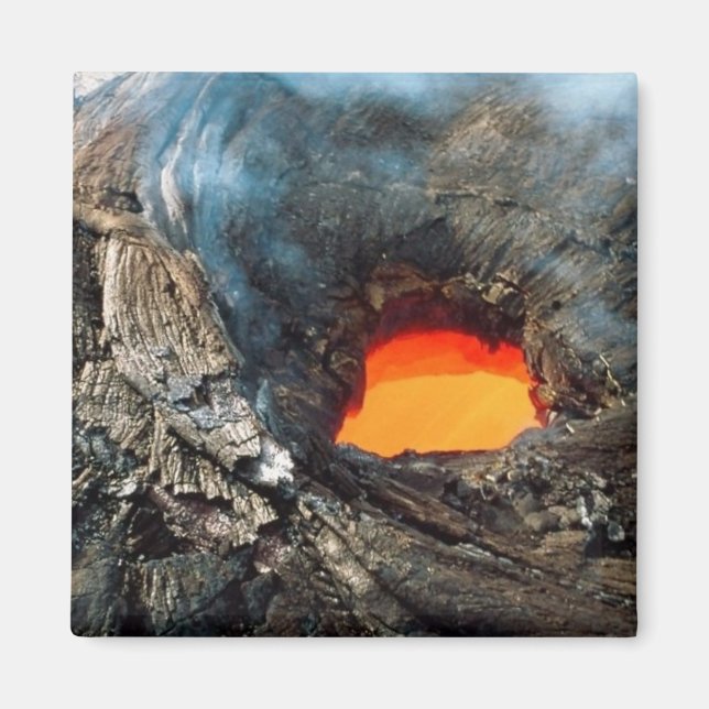 Imán Parque nacional de los Volcanes de Hawái (Frente)