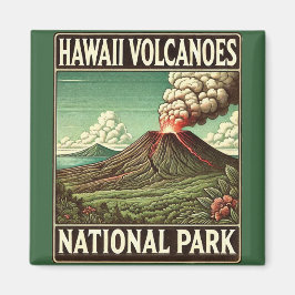 Imán Parque nacional de los Volcanes de Hawái
