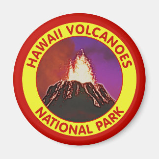 Imán Parque nacional de los Volcanes de Hawái