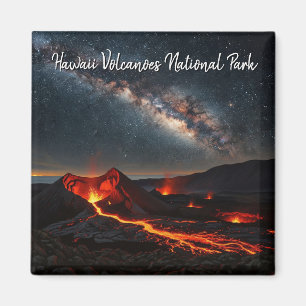 Imán Parque nacional de los Volcanes de Hawái Vía Lácte