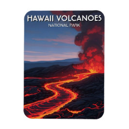 Imán Parque Nacional de los Volcanes de Hawái Viajes