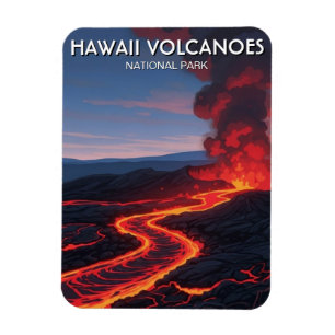 Imán Parque Nacional de los Volcanes de Hawái Viajes