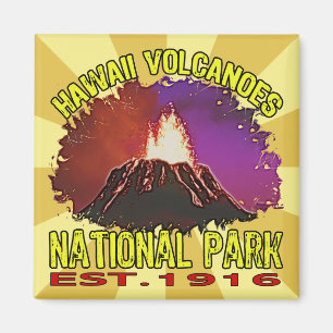 Imán Parque nacional de los volcanes de Hawaii