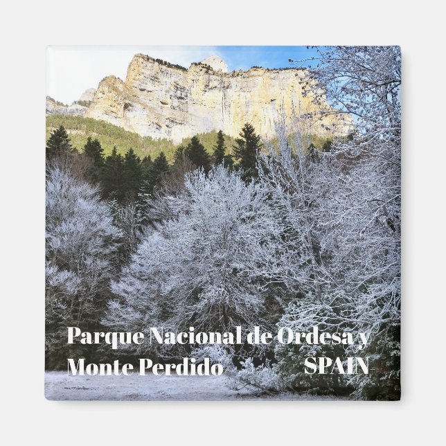 Imán Parque Nacional de Ordesa y Monte Perdido (Frente)