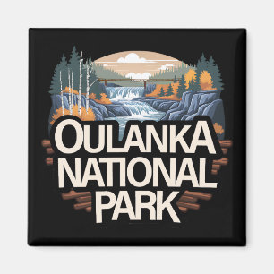 Imán Parque nacional de Oulanka, Finlandia