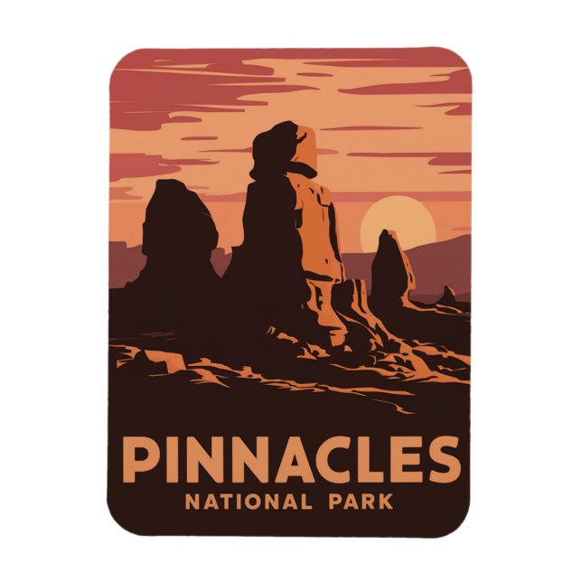 Imán Parque nacional de Pinnacles (Vertical)