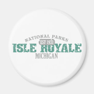 Imán Parque nacional de Royale de la isla