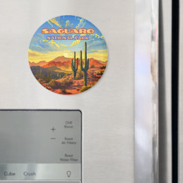 Imán Parque nacional de Saguaro - Arizona Desert Cactus