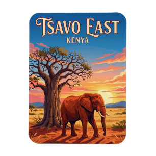 Imán Parque Nacional de Tsavo Este Kenia