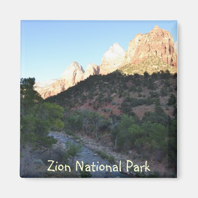 Imán Parque nacional de Zion (Frente)