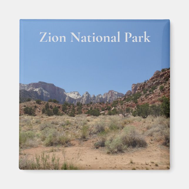 Imán Parque nacional de Zion (Frente)
