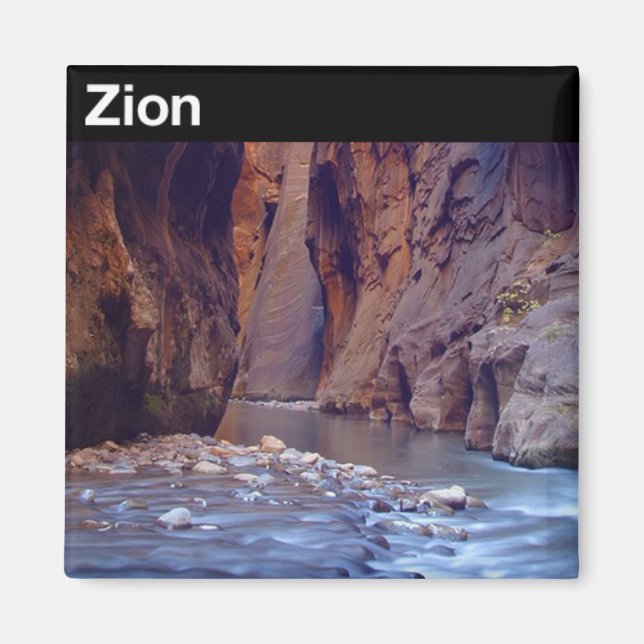 Imán Parque nacional de Zion (Frente)