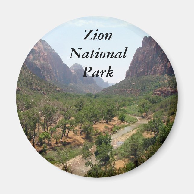 Imán Parque nacional de Zion (Frente)