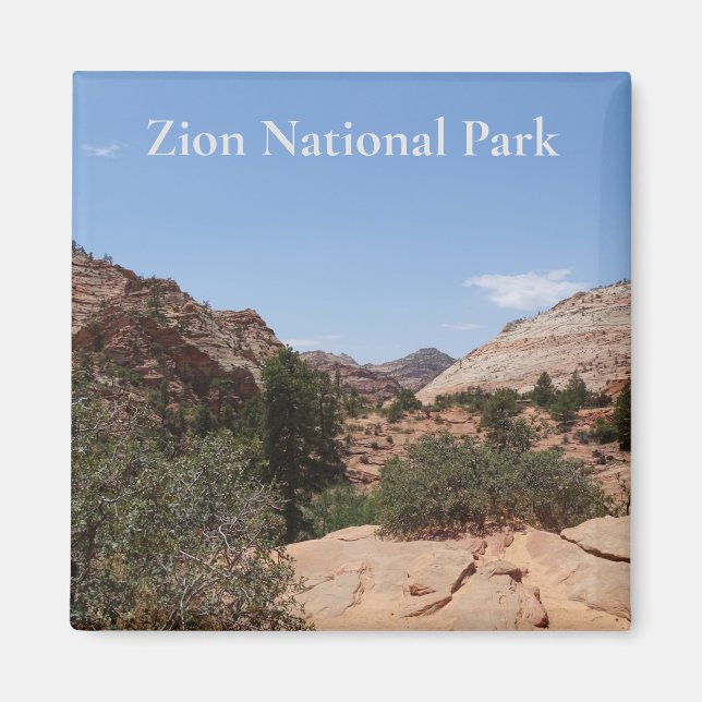 Imán Parque nacional de Zion (Frente)