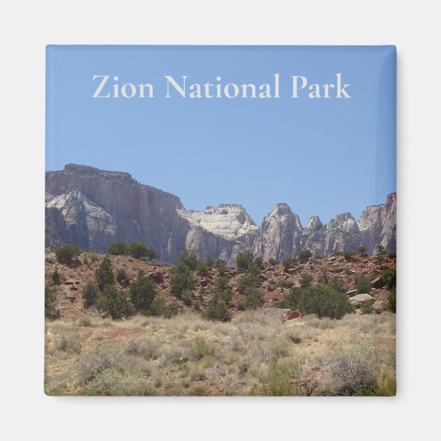 Imán Parque nacional de Zion (Frente)