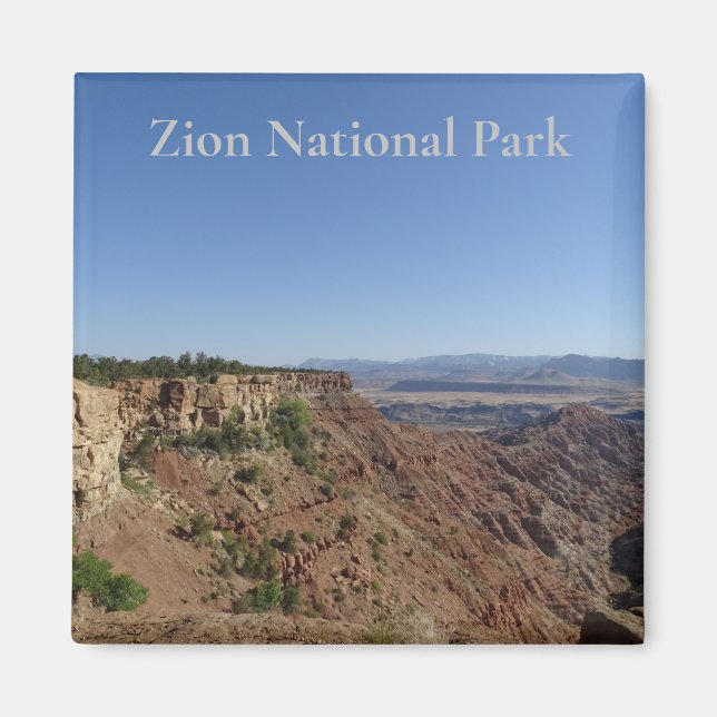 Imán Parque nacional de Zion (Frente)