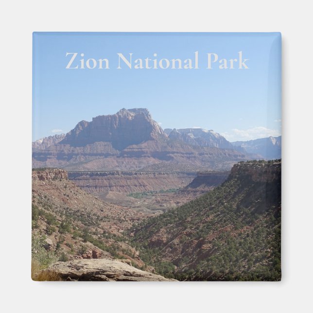 Imán Parque nacional de Zion (Frente)