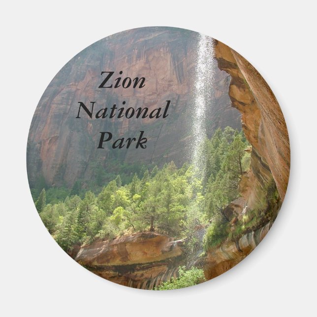 Imán Parque nacional de Zion (Frente)