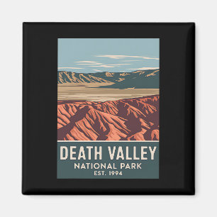 Imán Parque Nacional Death Valley Camping Vintage Sende