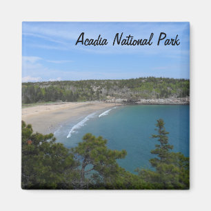 Imán Parque nacional del Acadia de la playa de la arena