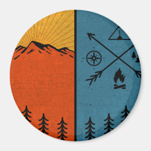 Imán Parque nacional del cráter de Oregon Portland