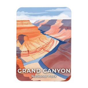 Imán Parque Nacional del Gran Cañón Aquarela Viaje